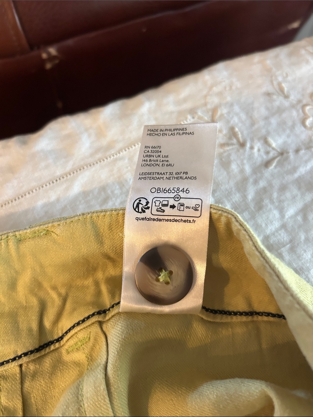 Maeve The Colette - Linen and viscose with 2%stretch sz 32 - Picture 4 of 11